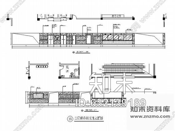 施工图重庆某医院门诊室内装修图cad施工图下载【ID:632139189】