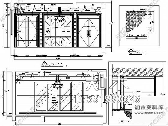 施工图福建中式五层独栋别墅精装施工图cad施工图下载【ID:531990326】