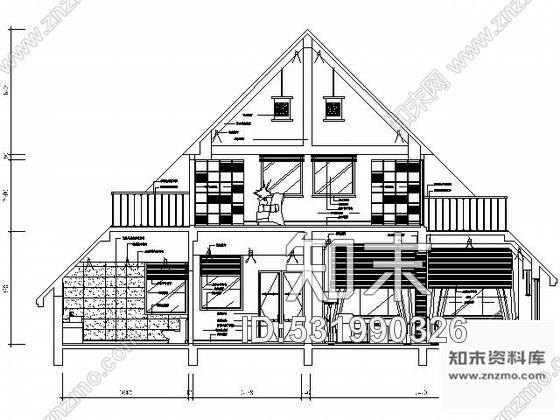 施工图福建中式五层独栋别墅精装施工图cad施工图下载【ID:531990326】