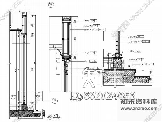 施工图湖北高档新中式风格五星级酒店室内装修施工图含效果cad施工图下载【ID:532024656】