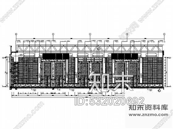 施工图江苏中外合资连锁大饭店宴会厅装修设计施工图含效果cad施工图下载【ID:532020692】