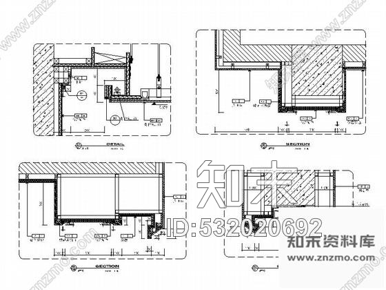 施工图江苏中外合资连锁大饭店宴会厅装修设计施工图含效果cad施工图下载【ID:532020692】