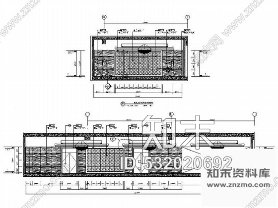 施工图江苏中外合资连锁大饭店宴会厅装修设计施工图含效果cad施工图下载【ID:532020692】