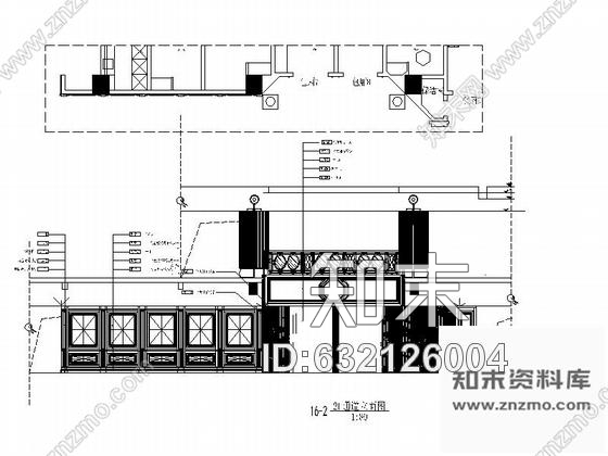 施工图福建某豪华KTV走道室内装修施工图cad施工图下载【ID:632126004】