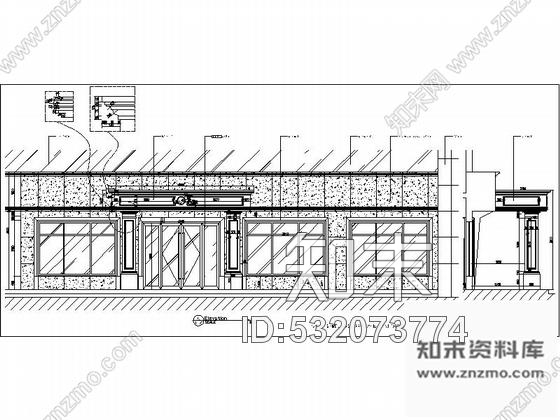 施工图山东某花园售楼处全套室内设计施工图含清单报价cad施工图下载【ID:532073774】