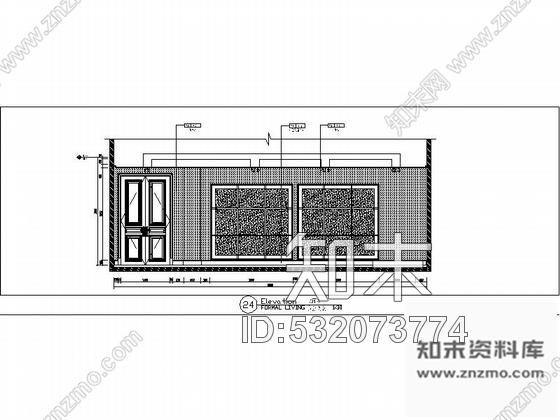 施工图山东某花园售楼处全套室内设计施工图含清单报价cad施工图下载【ID:532073774】