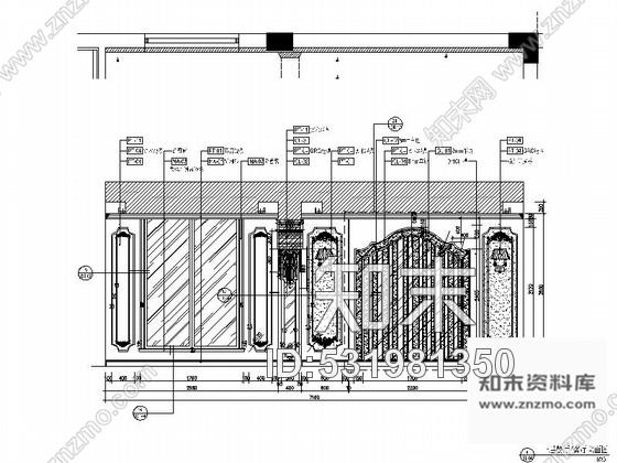 施工图杭州220平方古典风格双层别墅室内装修图含实景cad施工图下载【ID:531981350】