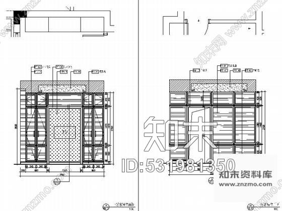 施工图杭州220平方古典风格双层别墅室内装修图含实景cad施工图下载【ID:531981350】