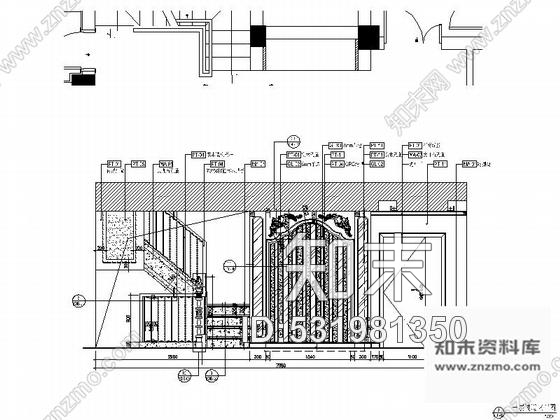 施工图杭州220平方古典风格双层别墅室内装修图含实景cad施工图下载【ID:531981350】