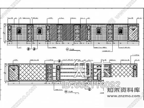 施工图重庆某精品欧式娱乐会所室内施工图cad施工图下载【ID:632116092】