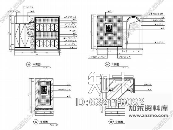 施工图重庆某精品欧式娱乐会所室内施工图cad施工图下载【ID:632116092】