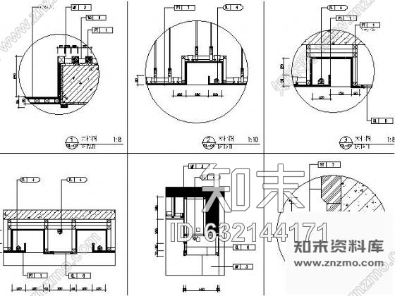 施工图北京知名公寓楼电梯间施工图施工图下载【ID:632144171】