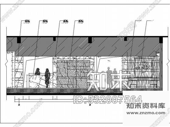 施工图江苏某温泉酒店风味餐厅装修图cad施工图下载【ID:532007564】