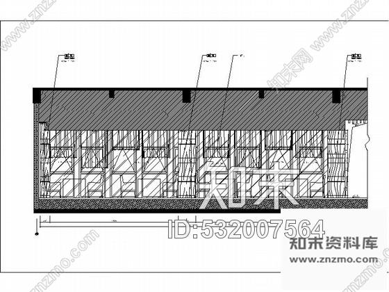 施工图江苏某温泉酒店风味餐厅装修图cad施工图下载【ID:532007564】