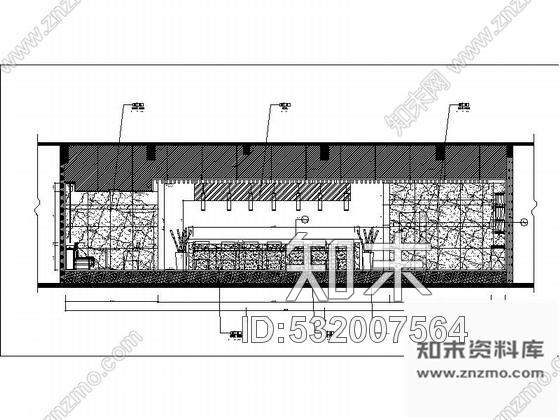 施工图江苏某温泉酒店风味餐厅装修图cad施工图下载【ID:532007564】