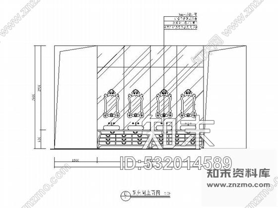 施工图石家庄环境氛围极好的酒吧室内设计CAD施工图含效果图cad施工图下载【ID:532014589】