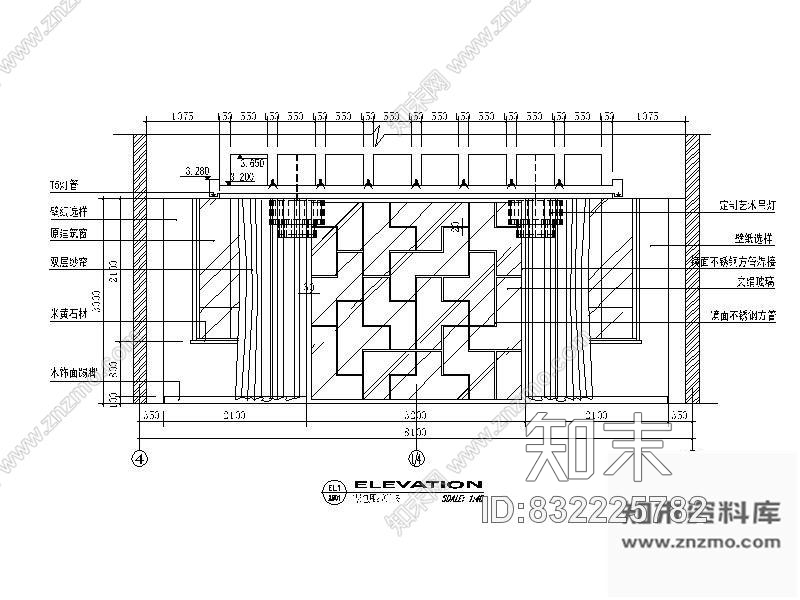 图块/节点标准包间详图IIcad施工图下载【ID:832225782】