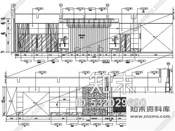 施工图苏州苏式现代会议酒店中餐厅室内施工图cad施工图下载【ID:532029690】