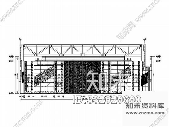 施工图苏州苏式现代会议酒店中餐厅室内施工图cad施工图下载【ID:532029690】