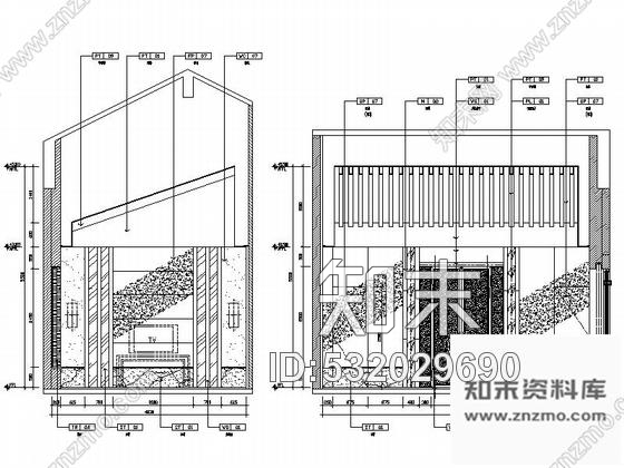 施工图苏州苏式现代会议酒店中餐厅室内施工图cad施工图下载【ID:532029690】