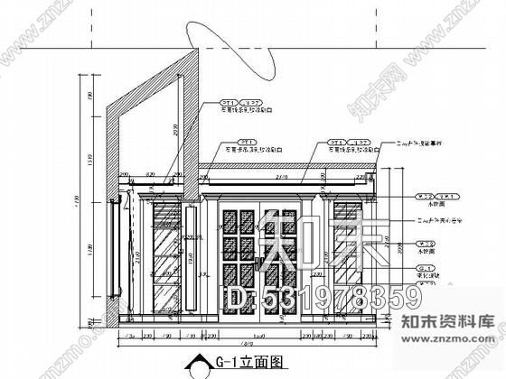 施工图精品豪华现代风格两层别墅装修室内设计施工图含效果cad施工图下载【ID:531978359】