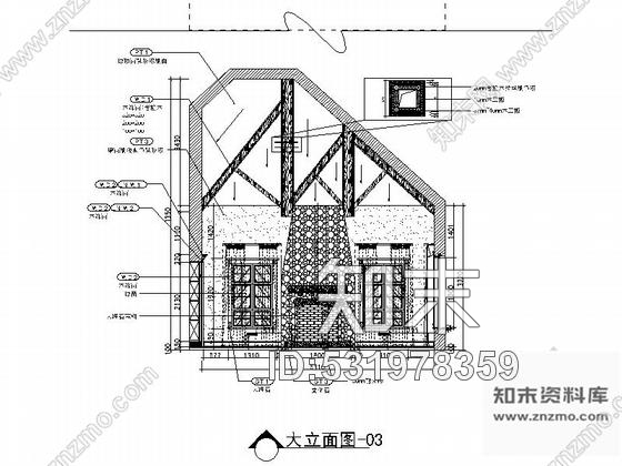 施工图精品豪华现代风格两层别墅装修室内设计施工图含效果cad施工图下载【ID:531978359】