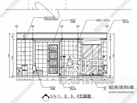 施工图精品豪华现代风格两层别墅装修室内设计施工图含效果cad施工图下载【ID:531978359】