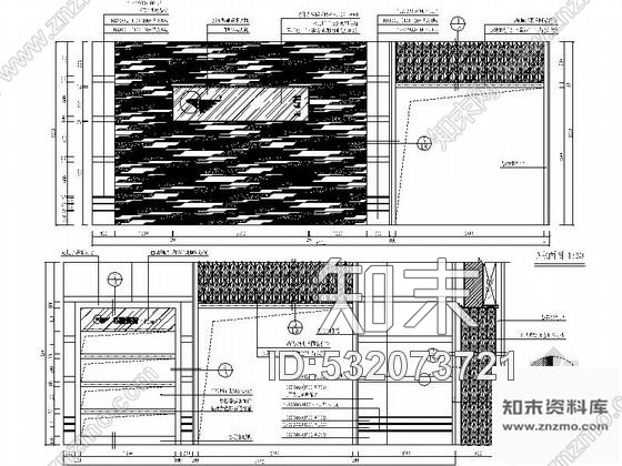 施工图福建某名品陶瓷专卖店室内装修施工图cad施工图下载【ID:532073721】