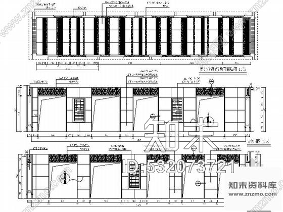 施工图福建某名品陶瓷专卖店室内装修施工图cad施工图下载【ID:532073721】