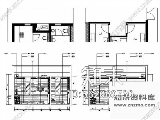施工图上海国际花园现代售楼处大堂室内装修施工图含实景cad施工图下载【ID:532069730】