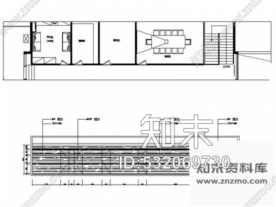 施工图上海国际花园现代售楼处大堂室内装修施工图含实景cad施工图下载【ID:532069730】