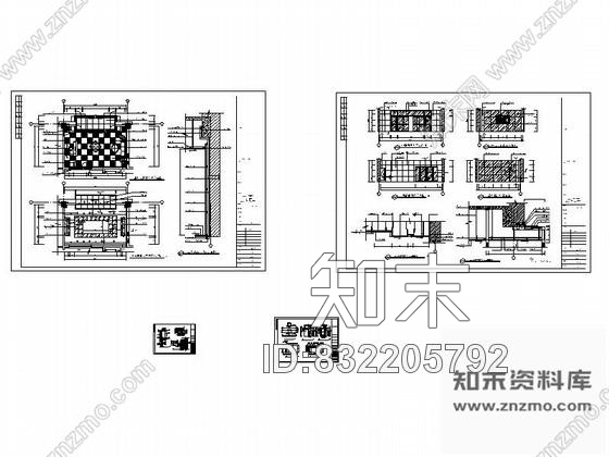 图块/节点某公司形象大厅详图cad施工图下载【ID:832205792】