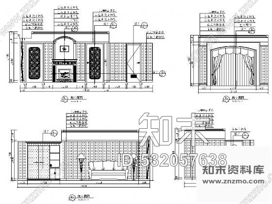 施工图山东某五星级大酒店室内装修图cad施工图下载【ID:532057638】