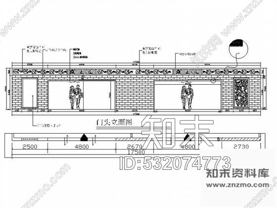 施工图251㎡巴厘岛风情家具专卖店室内装修图施工图下载【ID:532074773】