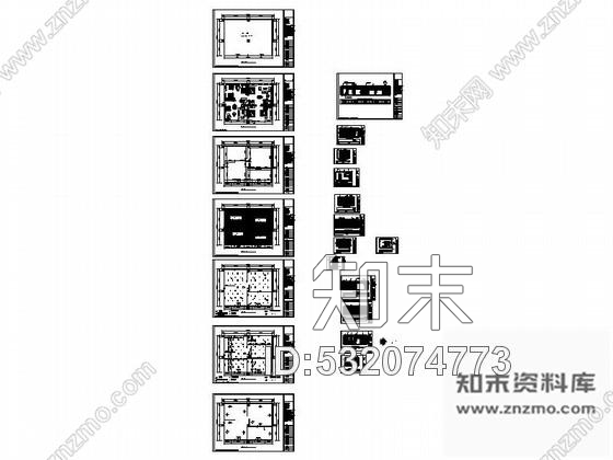 施工图251㎡巴厘岛风情家具专卖店室内装修图施工图下载【ID:532074773】