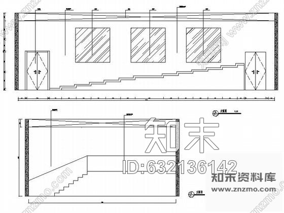 施工图广州环境幽雅一级学校现代风格教学楼CAD装修施工图施工图下载【ID:632136142】