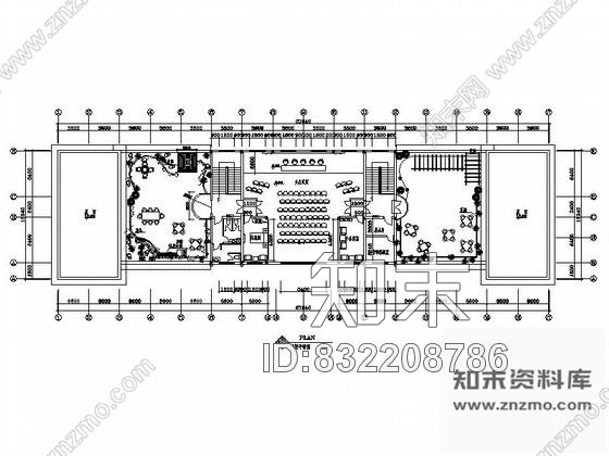 图块/节点无锡某3600平方办公空间平面图cad施工图下载【ID:832208786】