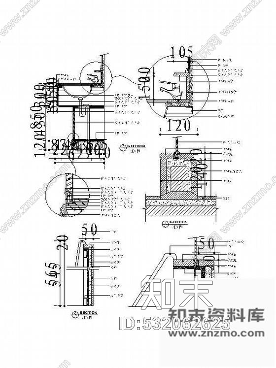 施工图豪华客房装修图cad施工图下载【ID:532062625】