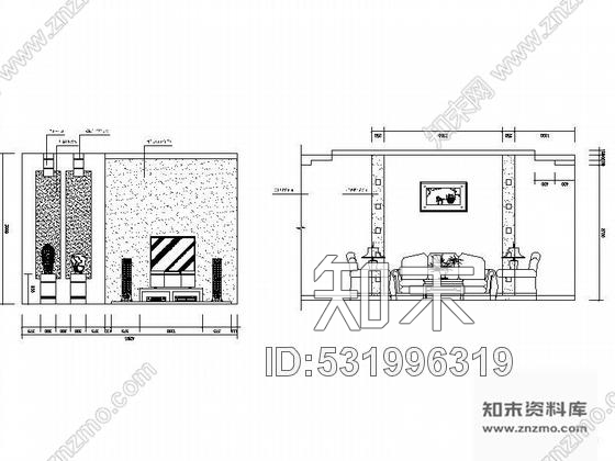 施工图惠州某两层别墅方案设计cad施工图下载【ID:531996319】