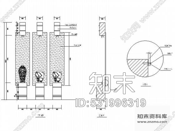 施工图惠州某两层别墅方案设计cad施工图下载【ID:531996319】