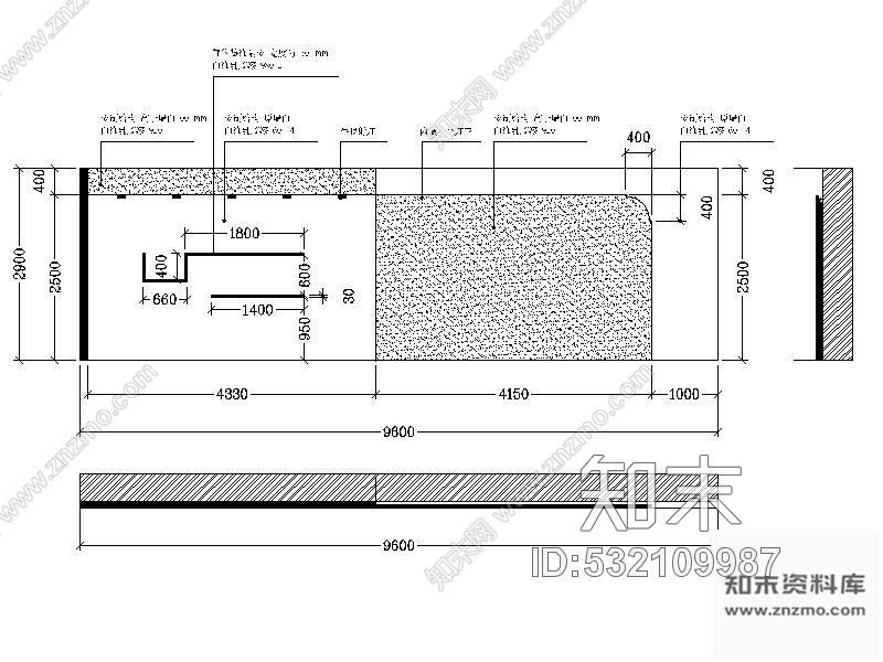 施工图深圳现代沙发展厅装修图cad施工图下载【ID:532109987】