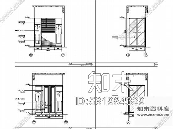 施工图四川新中式三层别墅室内装修设计施工图含效果施工图下载【ID:531984329】