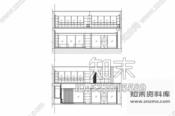 施工图江西传统养生茶文化会所室内装修图cad施工图下载【ID:532015589】