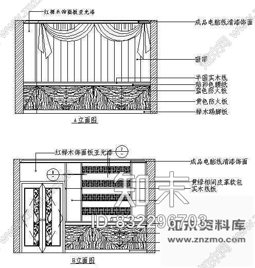 图块/节点KTV包房空间cad施工图下载【ID:832296703】