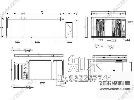 图块/节点酒店标间施工图cad施工图下载【ID:832257744】