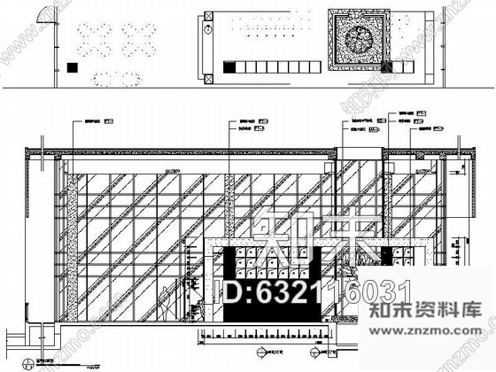 施工图浙江某花园小区会所室内装修施工图cad施工图下载【ID:632116031】