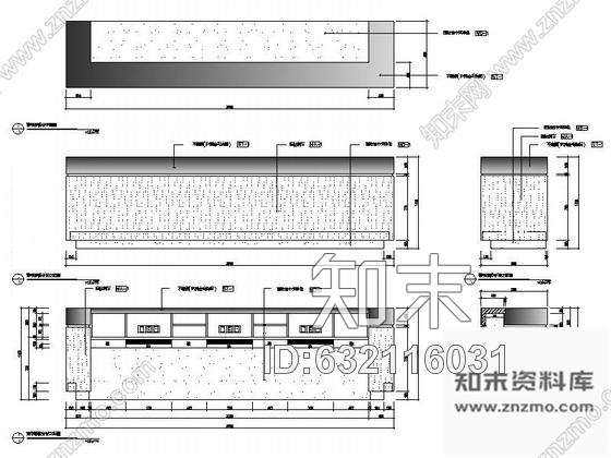 施工图浙江某花园小区会所室内装修施工图cad施工图下载【ID:632116031】