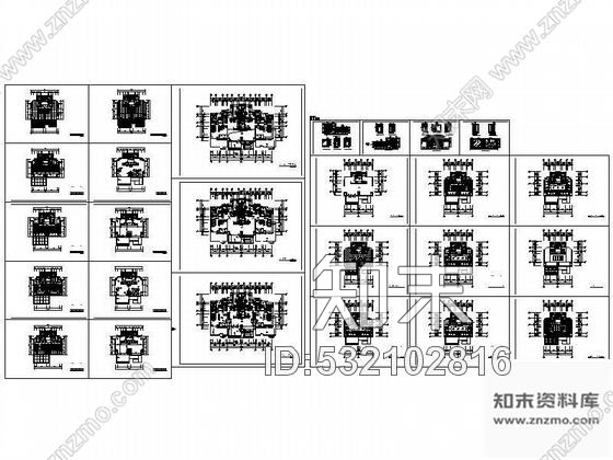 施工图某集团办公室装饰图纸cad施工图下载【ID:532102816】