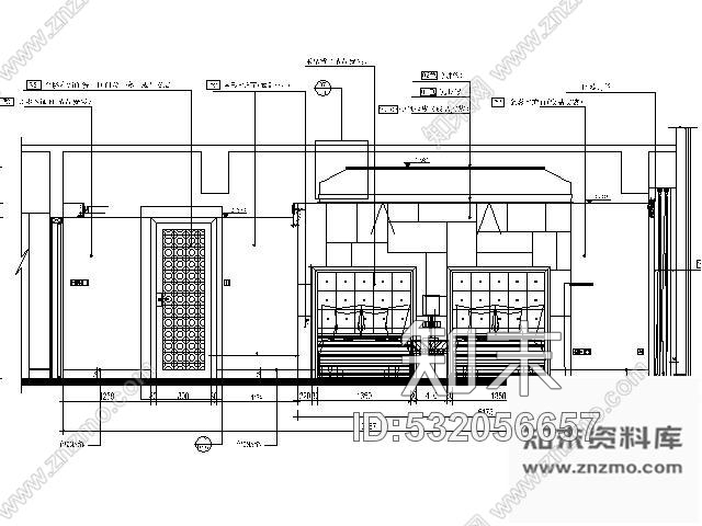 施工图上海五星豪华酒店C12型套房施工图cad施工图下载【ID:532056657】