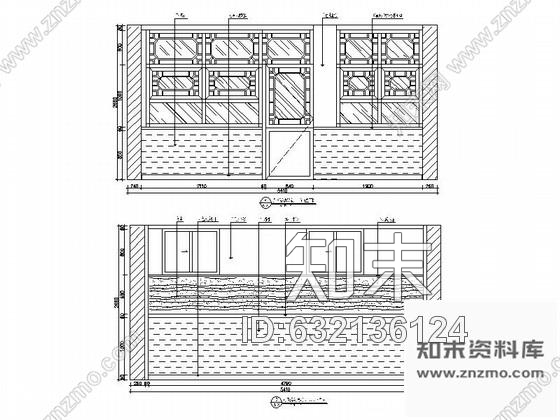 施工图原创中式风格幼儿园校园文化建设室内装修施工图含方案效果图推荐！cad施工图下载【ID:632136124】